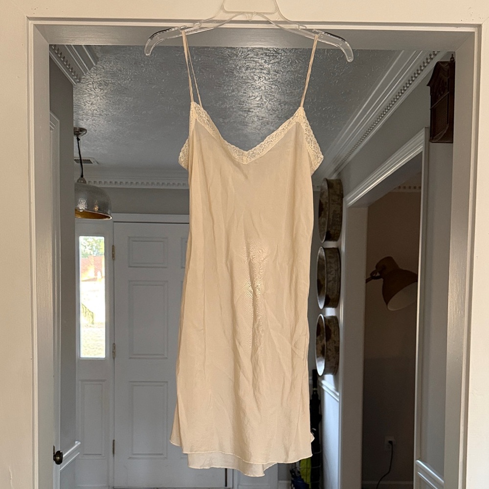 Johnny Was Cream Medium Slip